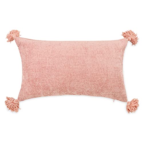 Deco Mex PL064103 ABIGAILDekokissen, Polyester, Rosa, Normale Größe von Deco Mex