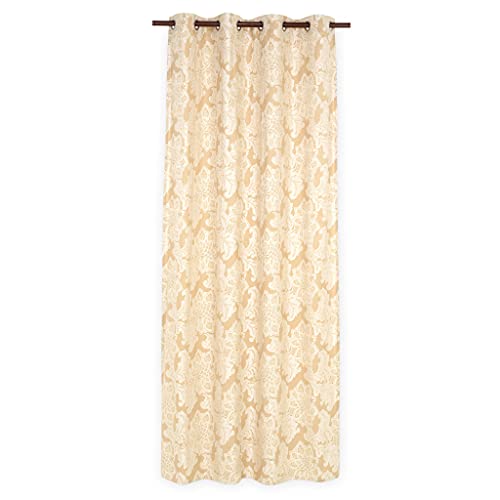 Deco Mex VAEK29605 ANNECYVorhang, Polyester, Beige, Normale Größe von Deco Mex