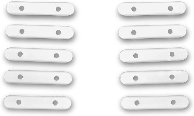 Deco-Raum Bleistäbchen Bleistreifen Lackiert Hochwertig, Vorhänge, (10-tlg), Beschwerung von Deco-Raum