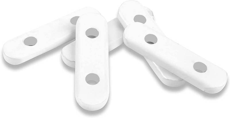 Deco-Raum Bleistäbchen Bleistreifen Lackiert Hochwertig, Vorhänge, (5-tlg), Beschwerung von Deco-Raum