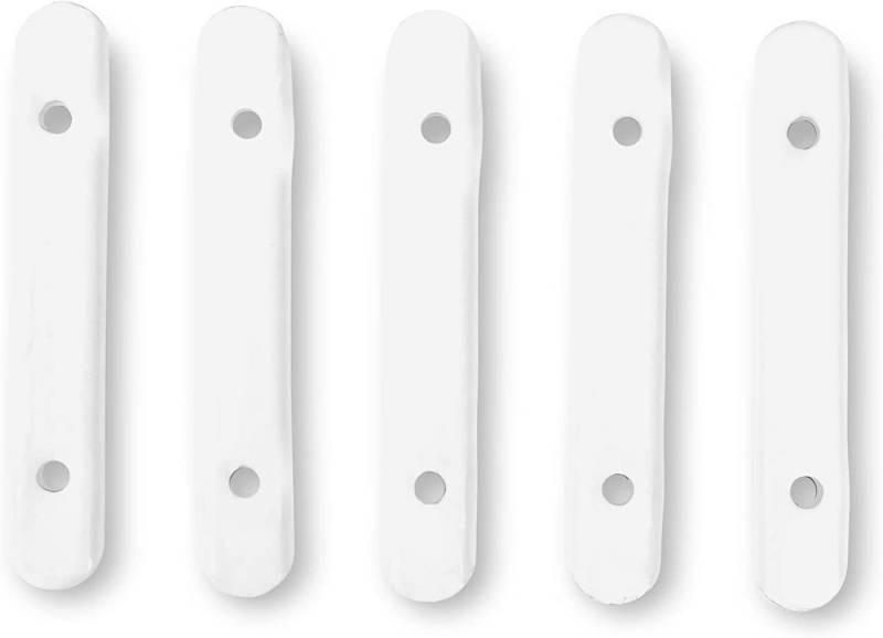 Deco-Raum Bleistäbchen Bleistreifen Lackiert Hochwertig, Vorhänge, (5-tlg), Beschwerung von Deco-Raum