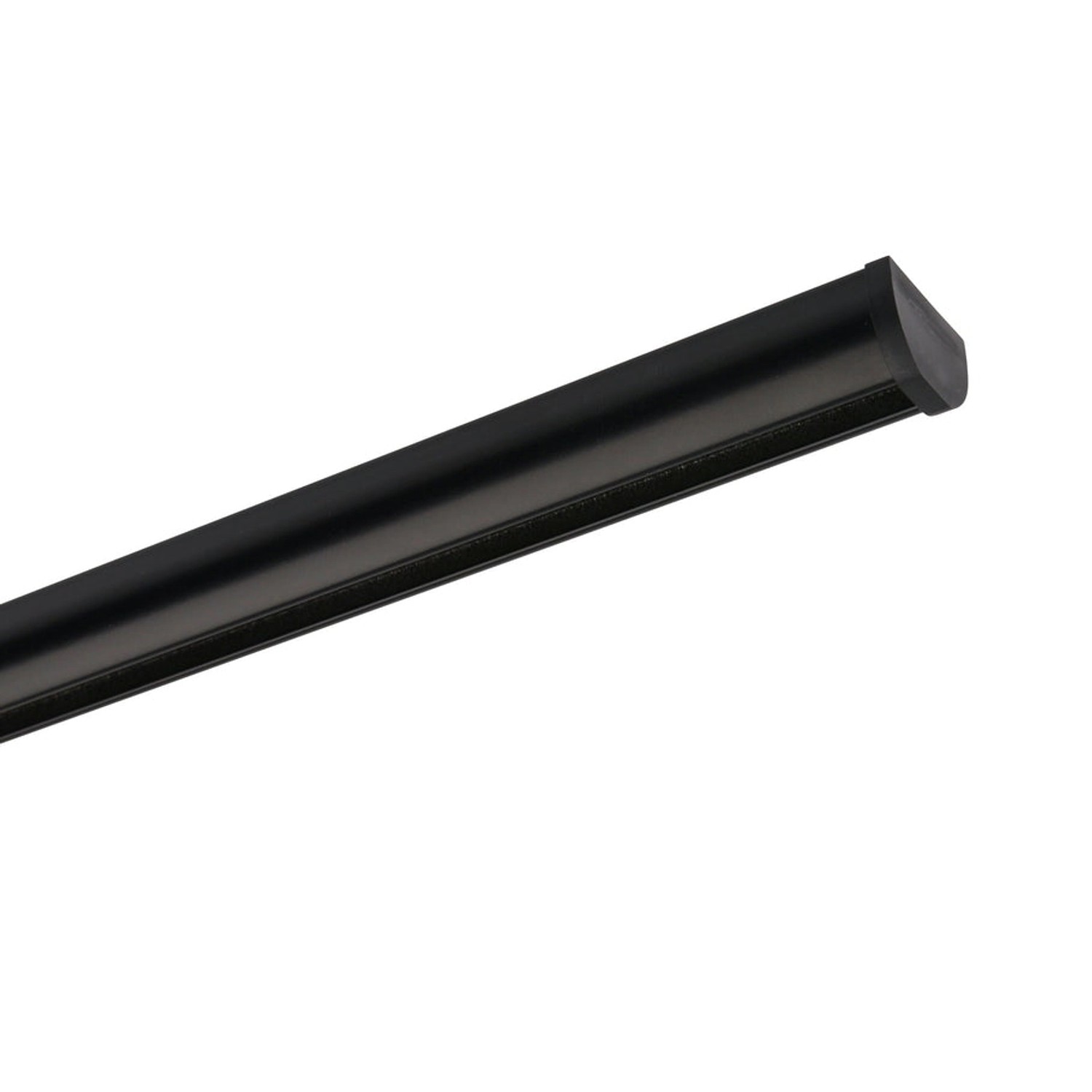 Deco-Raum Gardinenschiene nach Maß 1-Lauf Round Schwarz 240cm Deco-Raum Gardinenschiene nach Maß 1-Lauf Round Schwarz 240cm von Deco-Raum