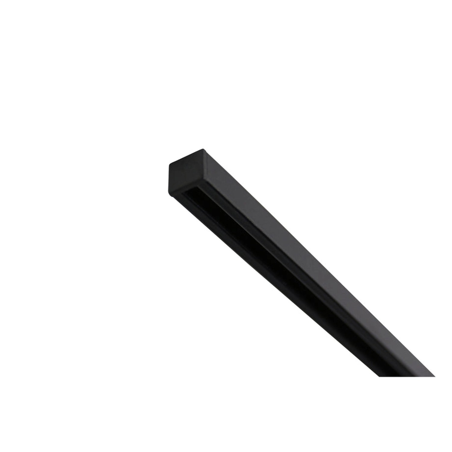Deco-Raum Gardinenschiene nach Maß 1-Lauf Square Schwarz 170cm Deco-Raum Gardinenschiene nach Maß 1-Lauf Square Schwarz 170cm von Deco-Raum