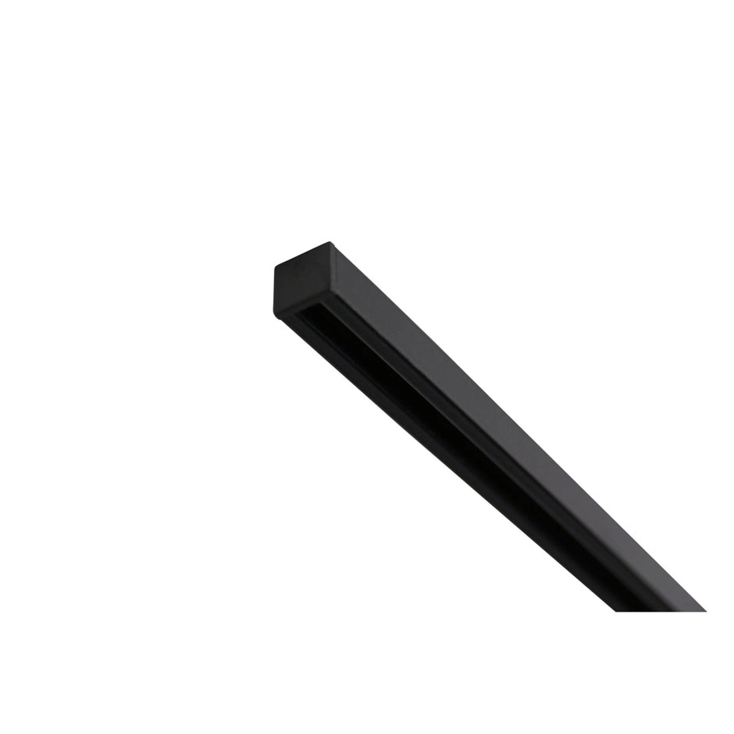 Deco-Raum Gardinenschiene nach Maß 1-Lauf Square Schwarz 370cm Deco-Raum Gardinenschiene nach Maß 1-Lauf Square Schwarz 370cm von Deco-Raum