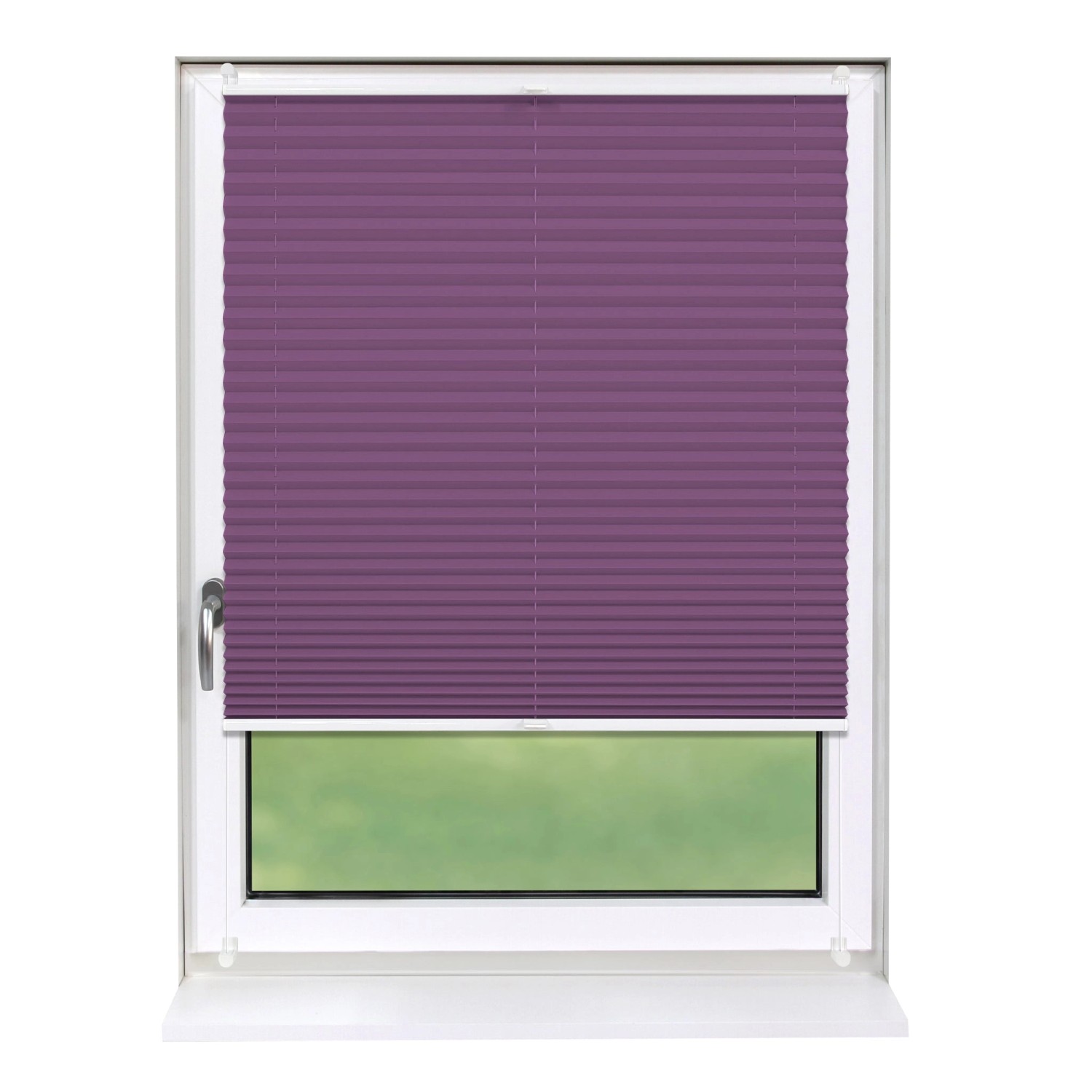 Deco-Raum Plissee Basic ohne Bohren 40x150cm Lila Blickdicht Klemmfix Deco-Raum Plissee Basic ohne Bohren 40x150cm Lila Blickdicht Klemmfix von Deco-Raum