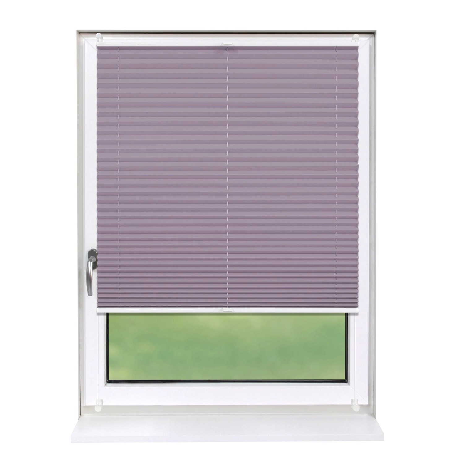 Deco-Raum Plissee Basic ohne Bohren 90x210cm Flieder Blickdicht Klemmfix Deco-Raum Plissee Basic ohne Bohren 90x210cm Flieder Blickdicht Klemmfix von Deco-Raum