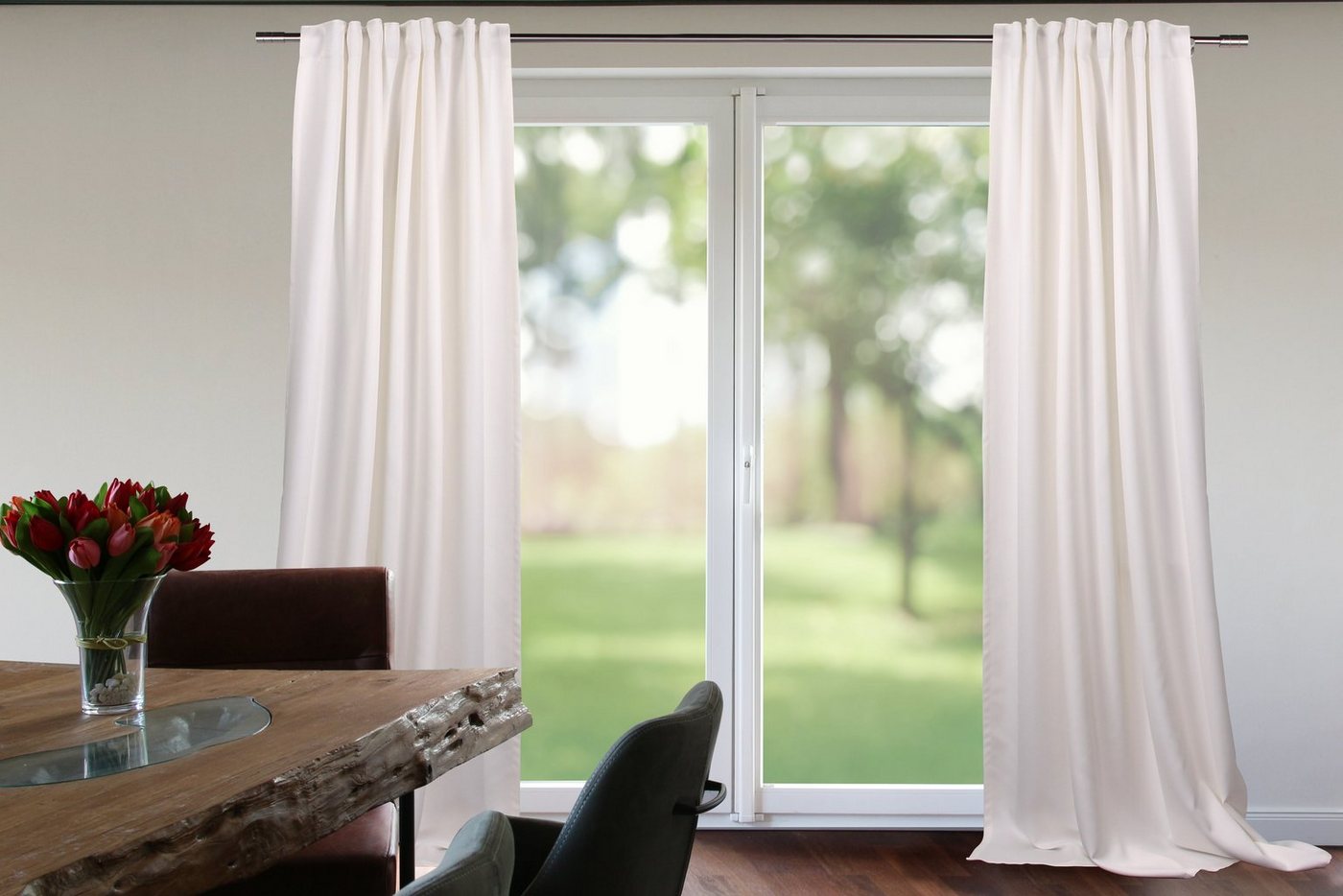 Deco-Raum Vorhang, verdeckte Schlaufen (1 St), verdunkelnd, Polyester von Deco-Raum