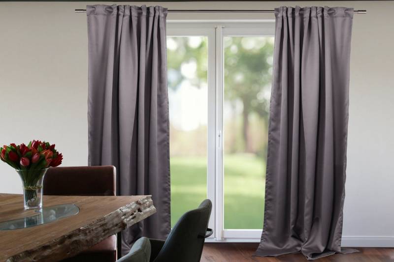 Deco-Raum Vorhang, verdeckte Schlaufen (1 St), verdunkelnd, Polyester von Deco-Raum