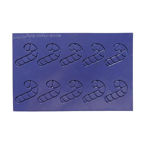 Déco Relief - Silikonmatte für 10 Candy Cane – Zuckerstangen – Form zum Erstellen von knusprigen Fliesen – Dekoration für Gebäck – 0TU05 Déco Relief - Silikonmatte für 10 Candy Cane – Zuckerstangen – Form zum Erstellen von knusprigen Fliesen – Dekoration für Gebäck – 0TU05 von Déco Relief
