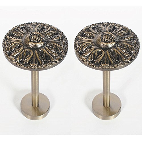 Deco Window Raffhalter Vorhang Raffhalter 2er Set Rund Medaillon Antik Messing Deco Window Raffhalter Vorhang Raffhalter 2er Set Rund Medaillon Antik Messing von Deco Window