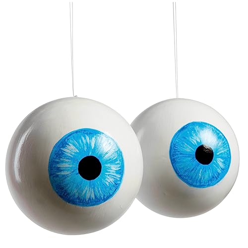 Deco Woerner Augapfel Schaufensterdeko Styropor Augen Ladenausstattung blau 10cm Ø 2 Stück von Deco Woerner