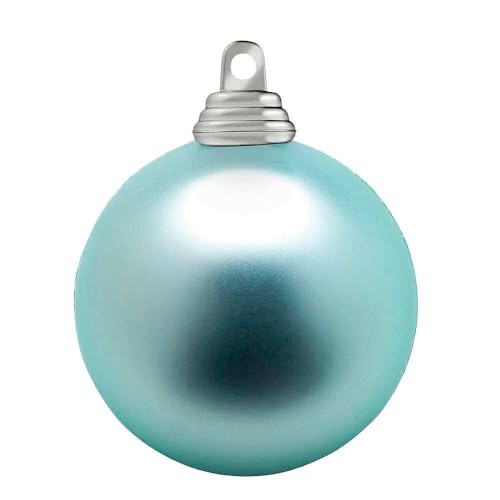 Deco Woerner Hellblaue, Matte Weihnachtskugel aus schwer entflammbarem Kunststoff, 20 cm Ø - per Stück Deco Woerner Hellblaue, Matte Weihnachtskugel aus schwer entflammbarem Kunststoff, 20 cm Ø - per Stück von Deco Woerner