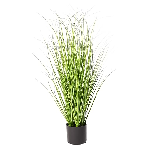 Deco Woerner Kunstgras im Topf 70 cm Deko-Gras künstliche Gras Dekogras Kunstgras Kunstpflanze von Deco Woerner