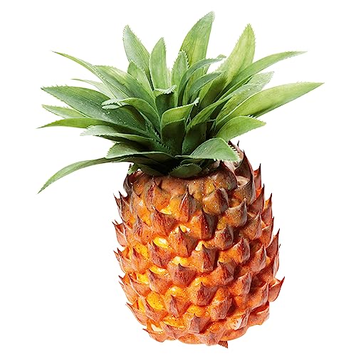 Deco Woerner Ananas Lebensmittel-Attrappe 10 x 21 cm künstliche Ananas Deko Obst naturgetreue Ananas Künstliche Ananas von Deco Woerner