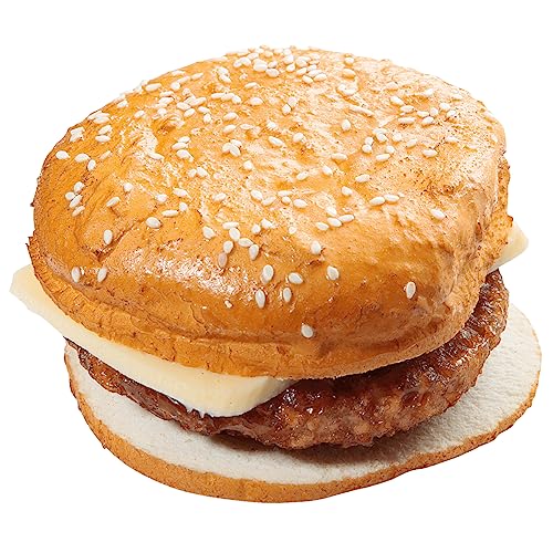 Deko Cheeseburger-Imitat Lebensmittel-Attrappe 12 cm Ø Dekoration Fake Food von Deco Woerner