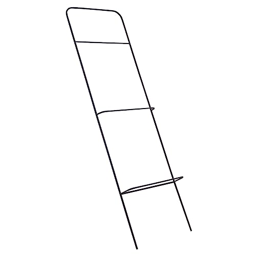 Deco Woerner Dekoleiter Universalständer Kleiderständer Metall schwarz 140 cm + 5 S-Haken von Deco Woerner