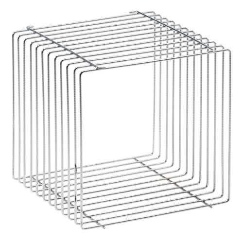 Gitterwürfel Ladenregal Kupferwürfel Dekoregal Cube Gitter 40 x 40 x 40 cm Silber Gitterwürfel Ladenregal Kupferwürfel Dekoregal Cube Gitter 40 x 40 x 40 cm Silber von Deco Woerner