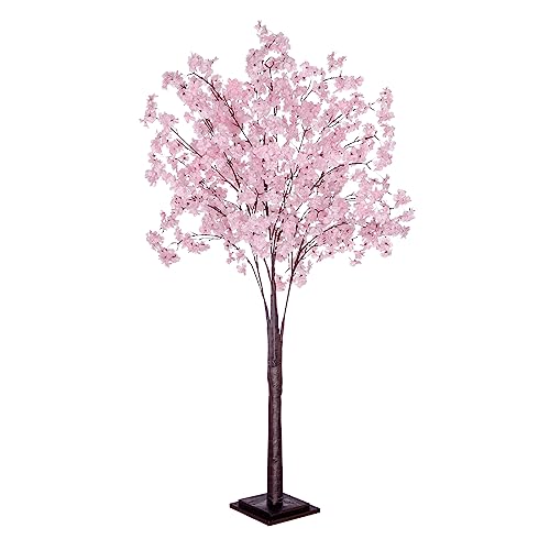 Kirschblüten-Kunstbaum 160 cm hoch rosa mit Standplatte Frühlingsdekoration von Deco Woerner