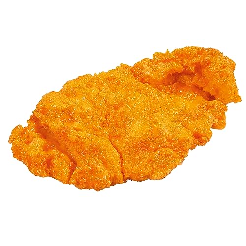 Paniertes Schnitzel Lebensmittel-Attrappe Imitat Fakefood Deko Dummy 10 x 15 cm von Deco Woerner
