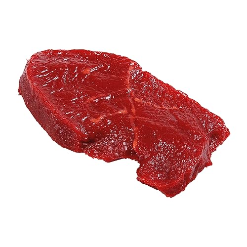 Rindfleisch-Stück roh Rot Lebensmittel-Attrappen Imitat Fakefood Deko Dummy 3 St von Deco Woerner
