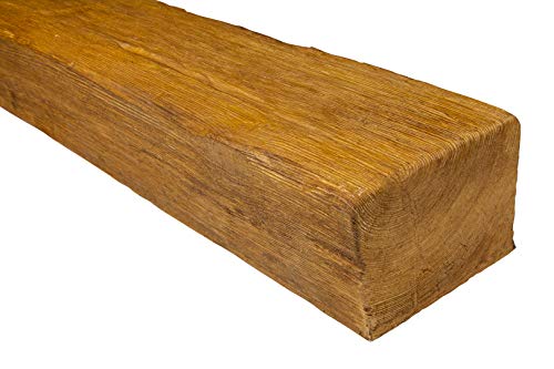 DECO WOOD Deckenbalken ED105 aus Polyurethane, 2m Länge, PU Balken Holzoptik (hellbraun - 19x13cm) Innendekor Dekobalken Rohrabdeckung DECO WOOD Deckenbalken ED105 aus Polyurethane, 2m Länge, PU Balken Holzoptik (hellbraun - 19x13cm) Innendekor Dekobalken Rohrabdeckung von Decowood