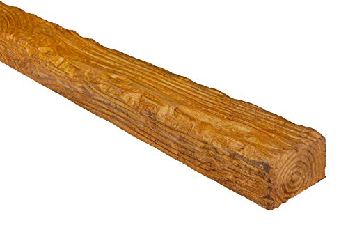 DECO WOOD Deckenbalken EQ007 aus Polyurethane, 2m Länge, PU Balken Holzoptik (hellbraun - 9x6cm) Innendekor Dekobalken Rohrabdeckung DECO WOOD Deckenbalken EQ007 aus Polyurethane, 2m Länge, PU Balken Holzoptik (hellbraun - 9x6cm) Innendekor Dekobalken Rohrabdeckung von Decowood