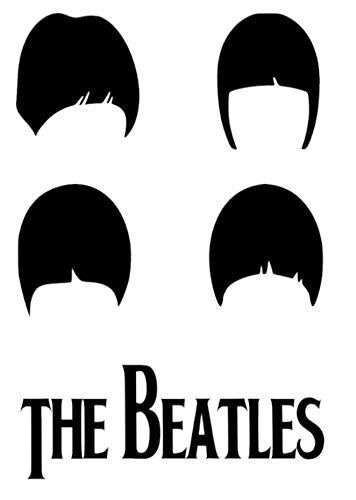 The Beatles Musik-Aufkleber Abbey Road Wandtattoo Wohnzimmer Zuhause Moderne Aufkleber Dekoration Dekor Stilvoll Abziehbilder Kunst von Deco-online
