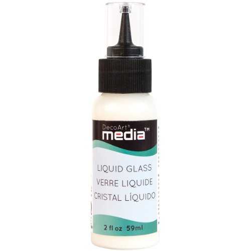 Media Liquid Glass 2Oz-Clear von DecoArt