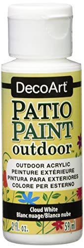 Cloud White Patio Paint 2 Ounces DCP-14 von DecoArt