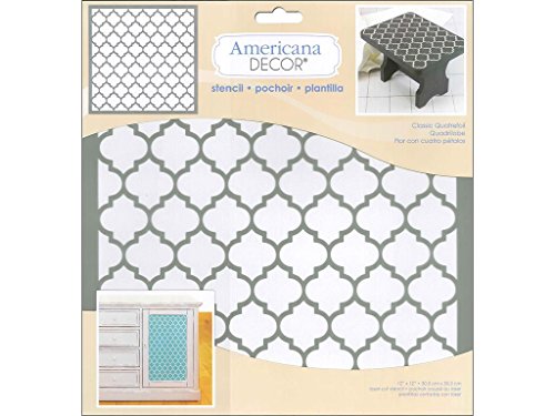 Deco Art Americana Decor Schablone Classic Vierpass - Deco Art Americana Decor Schablone Classic Vierpass - von Deco Art
