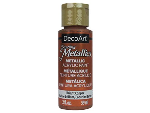 Deco Art Dazzling Metallics Acrylic Paint 2Oz-Bright Copper von DecoArt