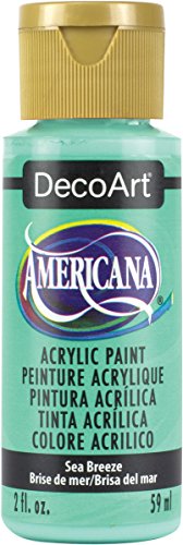 Deco Art Americana Acrylic Multi-Purpose Paint, Sea Breeze,Green,59 ml (Pack of 1) von DecoArt
