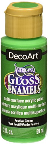 Festive Green Americana Gloss Enamels 2 Ounces DAG-230 von DecoArt