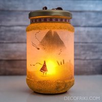 Journey Kerzenhalter - Journey-Geschenk Journey-Videospiel Geek-Geschenk Videospiel-Geschenk Geek-Dekoration Gamer-Geschenk von DecoFriki