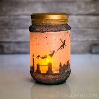 Peter Pan Kerzenhalter - Dekoration Geschenk Tinker Bell von DecoFriki