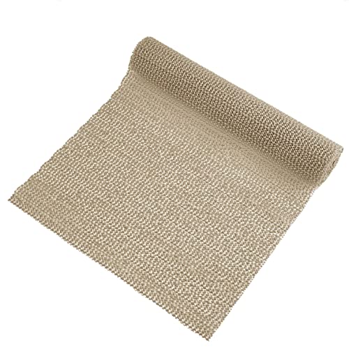 DecoHomeTextil Heimtextilmanufaktur Antirutschmatte Universalmatte Schubladenmatte Kofferraummatte Teppichstopper - Eckig Beige Taupe 60 x 150 cm - Unterlage Antibakteriell Reißfest Zuschneidbar von DecoHomeTextil Heimtextilmanufaktur