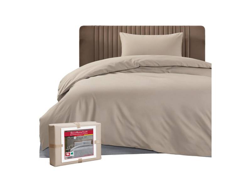 DecoHomeTextil Heimtextilmanufaktur Bettwäsche Set Bettgarnitur mit Reißverschluss Polycotton Uni DecoHomeTextil Heimtextilmanufaktur Bettwäsche Set Bettgarnitur mit Reißverschluss Polycotton Uni von DecoHomeTextil Heimtextilmanufaktur
