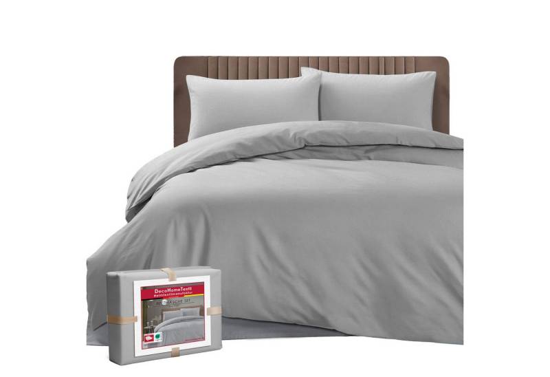 DecoHomeTextil Heimtextilmanufaktur Bettwäsche Set Bettgarnitur mit Reißverschluss Polycotton Uni DecoHomeTextil Heimtextilmanufaktur Bettwäsche Set Bettgarnitur mit Reißverschluss Polycotton Uni von DecoHomeTextil Heimtextilmanufaktur