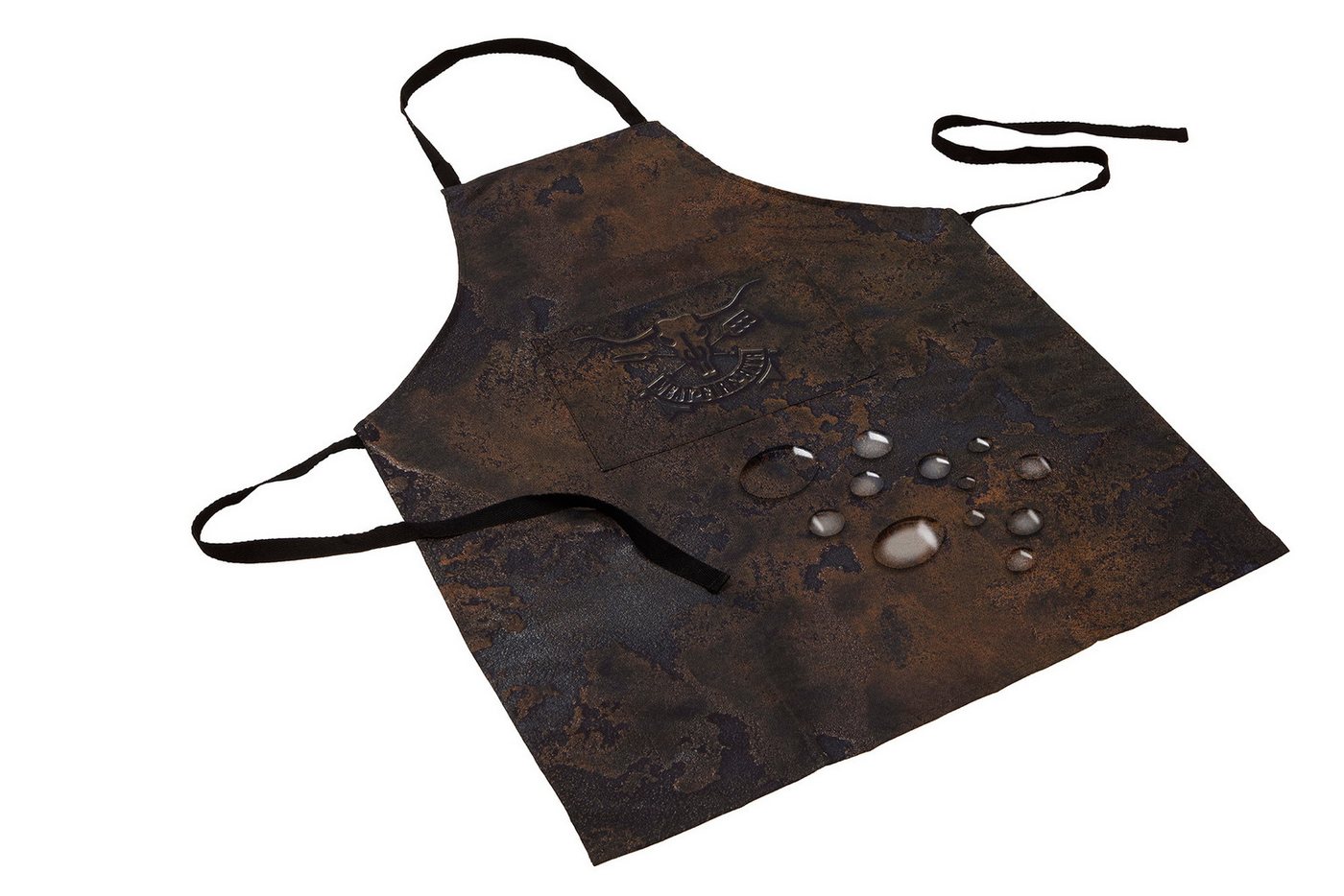 DecoHomeTextil Heimtextilmanufaktur Grillschürze Schürze mit Fleckschutzausrüstung 65 x 80 cm mit Bändern, wasserabweisend, fleckschutzausrüstung von DecoHomeTextil Heimtextilmanufaktur