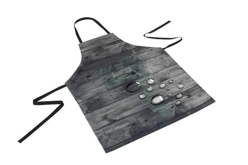 DecoHomeTextil Heimtextilmanufaktur Grillschürze Schürze mit Fleckschutzausrüstung 65 x 80 cm mit Bändern, wasserabweisend, fleckschutzausrüstung von DecoHomeTextil Heimtextilmanufaktur