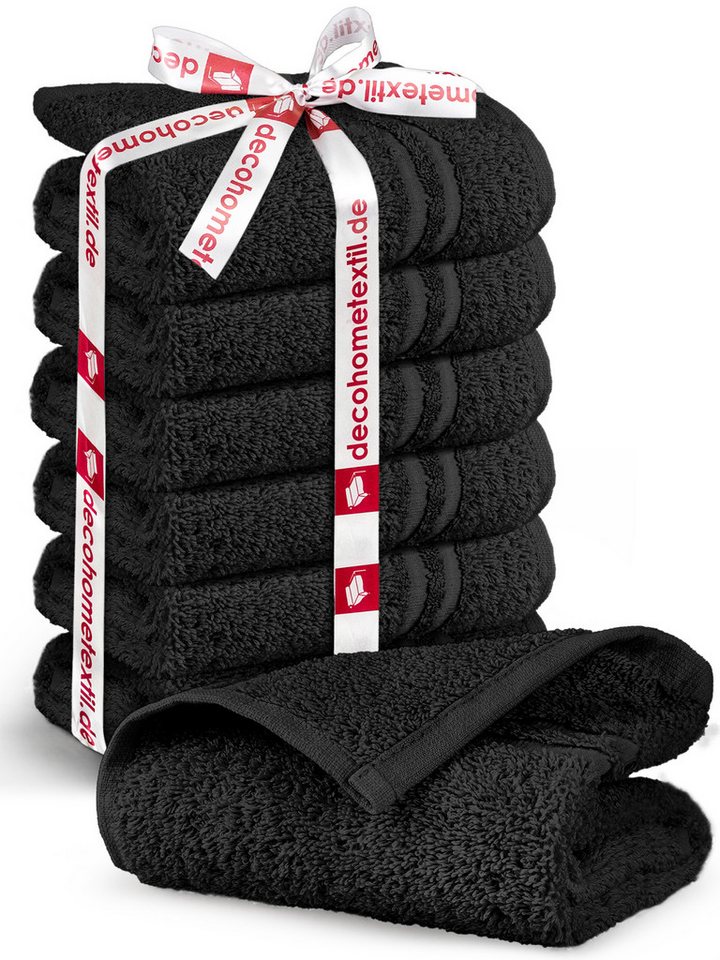 DecoHomeTextil Heimtextilmanufaktur Handtuch Handtuch Set 100% Baumwolle hochwertig kuschelweich saugstark von DecoHomeTextil Heimtextilmanufaktur