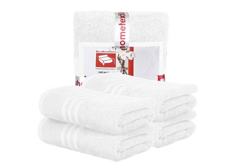 DecoHomeTextil Heimtextilmanufaktur Handtuch Handtuch Set 100% Baumwolle hochwertig kuschelweich saugstark von DecoHomeTextil Heimtextilmanufaktur