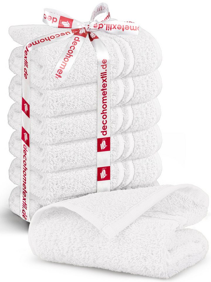 DecoHomeTextil Heimtextilmanufaktur Handtuch Handtuch Set 100% Baumwolle hochwertig kuschelweich saugstark von DecoHomeTextil Heimtextilmanufaktur