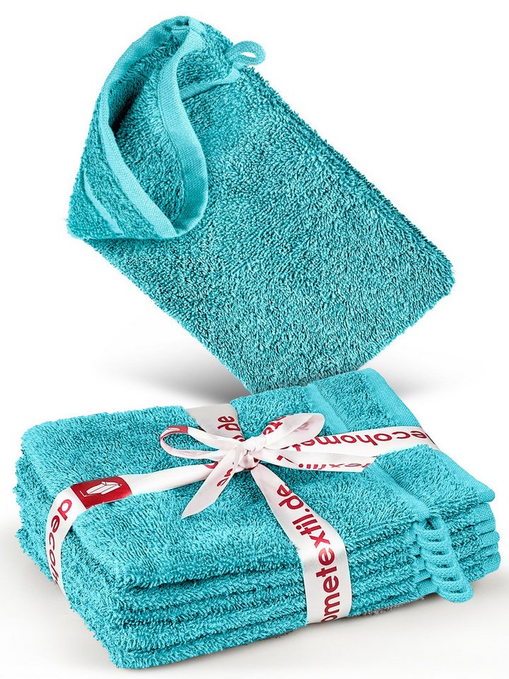 DecoHomeTextil Heimtextilmanufaktur Handtuch Handtuch Set 100% Baumwolle hochwertig kuschelweich saugstark von DecoHomeTextil Heimtextilmanufaktur