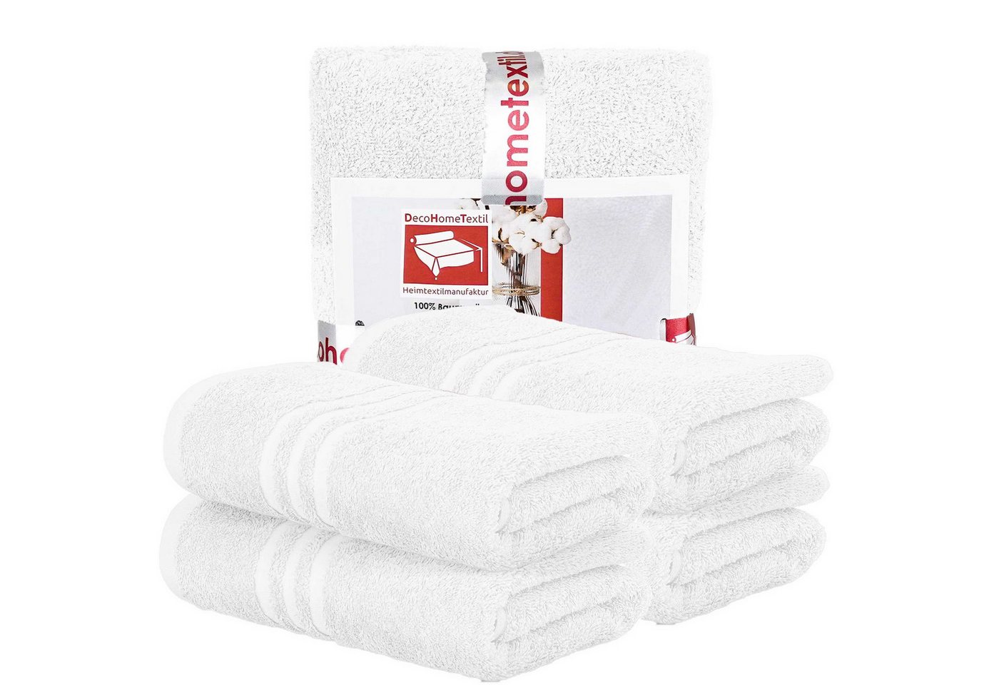DecoHomeTextil Heimtextilmanufaktur Handtuch Handtuch Set 100% Baumwolle hochwertig kuschelweich saugstark DecoHomeTextil Heimtextilmanufaktur Handtuch Handtuch Set 100% Baumwolle hochwertig kuschelweich saugstark von DecoHomeTextil Heimtextilmanufaktur
