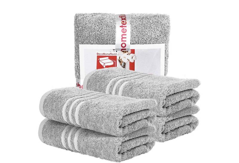 DecoHomeTextil Heimtextilmanufaktur Handtuch Handtuch Set 100% Baumwolle hochwertig kuschelweich saugstark von DecoHomeTextil Heimtextilmanufaktur