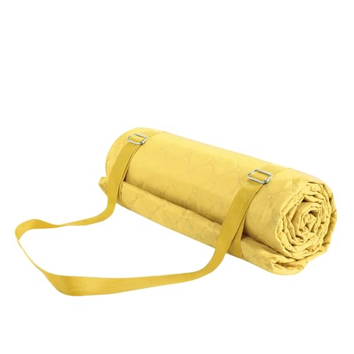 DecoHomeTextil Heimtextilmanufaktur Picknickmatte mit Tragegurt Gelb 130 x 170 cm Matte Strand Wandern Outdoor Pool Schwimmbad Camping DecoHomeTextil Heimtextilmanufaktur Picknickmatte mit Tragegurt Gelb 130 x 170 cm Matte Strand Wandern Outdoor Pool Schwimmbad Camping von DecoHomeTextil Heimtextilmanufaktur