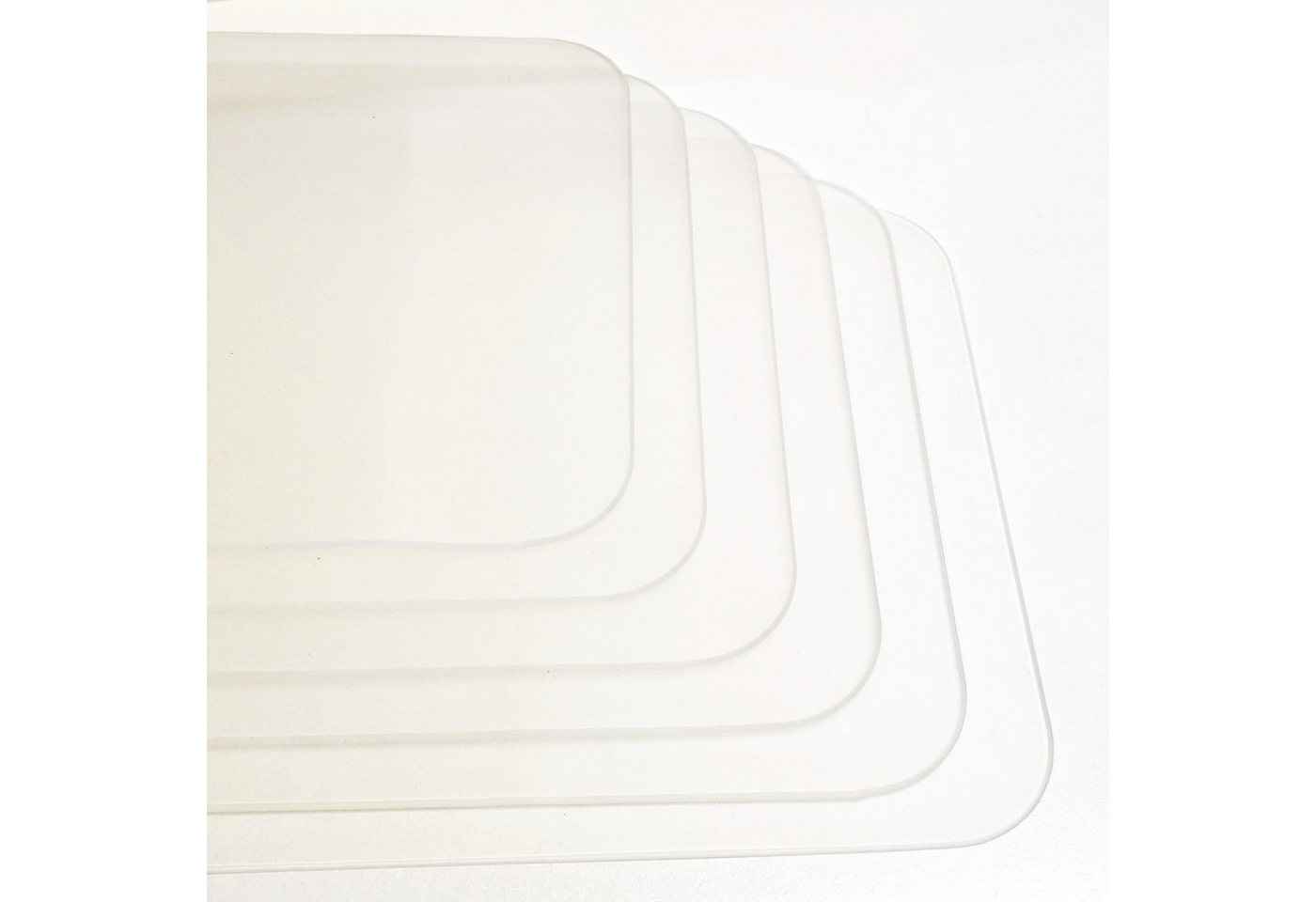 DecoHomeTextil Heimtextilmanufaktur Platzset Transparenter Tischset Platzset 6er Set Eckig 28 x 45 cm mattiert DecoHomeTextil Heimtextilmanufaktur Platzset Transparenter Tischset Platzset 6er Set Eckig 28 x 45 cm mattiert von DecoHomeTextil Heimtextilmanufaktur