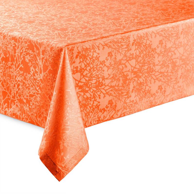 DecoHomeTextil Heimtextilmanufaktur Tischdecke Harmony hochwertig pflegeleicht mit Saumrand von DecoHomeTextil Heimtextilmanufaktur