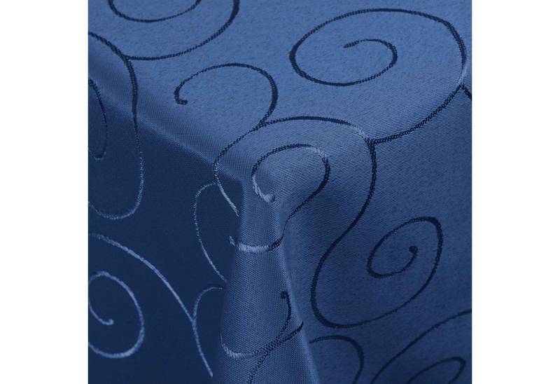 DecoHomeTextil Heimtextilmanufaktur Tischdecke Kringel Circle Tafeldecke Ornamente Damast Tischdecke von DecoHomeTextil Heimtextilmanufaktur